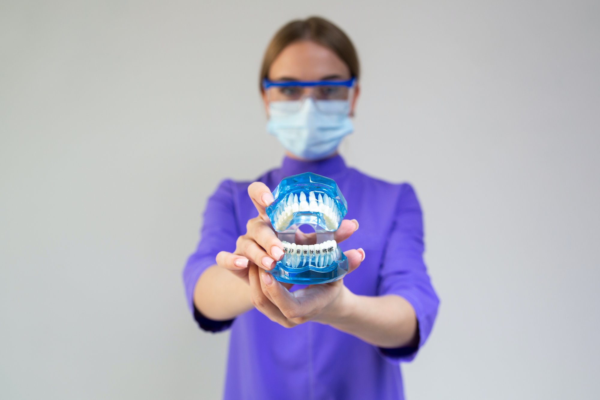 Image with Dentist and Teeth Image with Dentist and Teeth