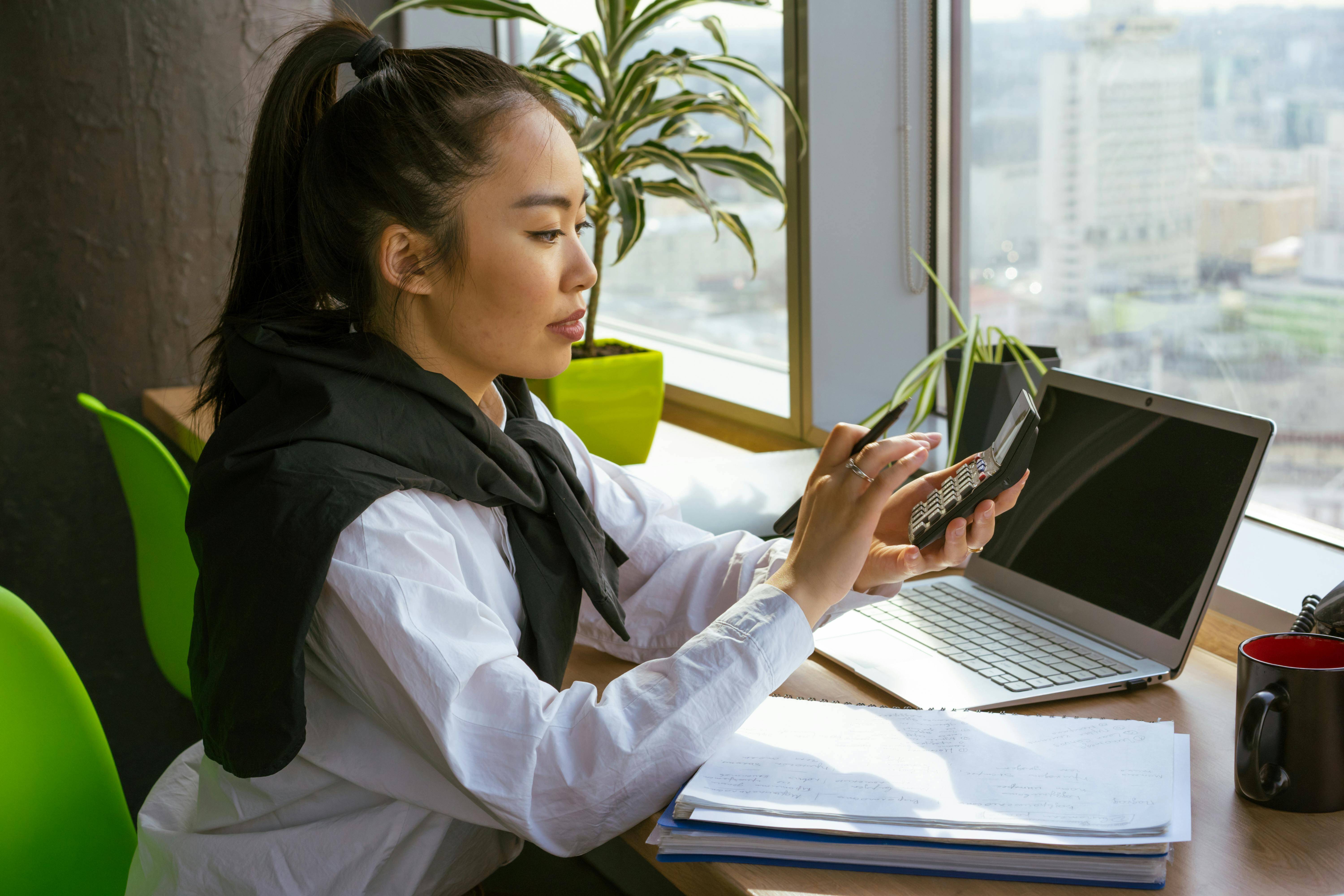 Woman Working